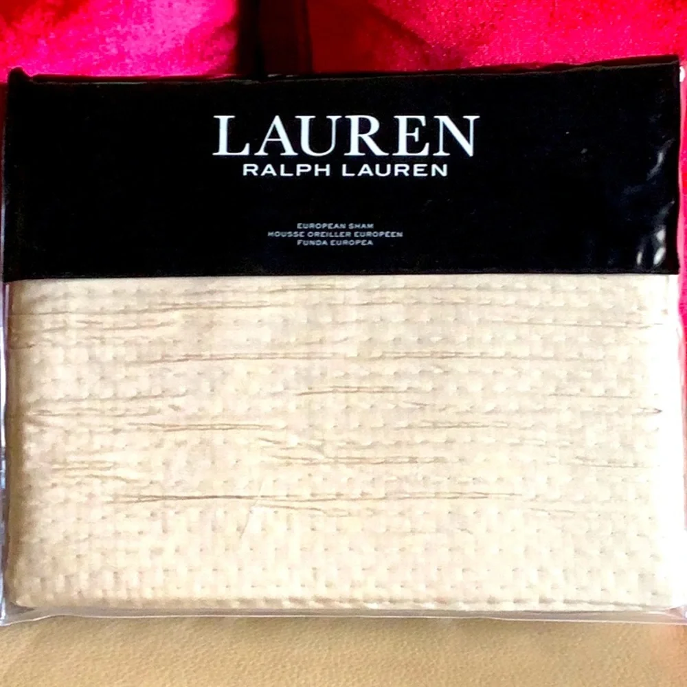 Ralph Lauren Spencer Matelasse European Sham.